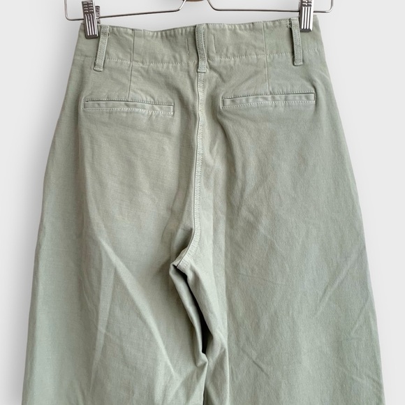 Aritzia Wilfred Ascendant Pants 0 Utility Trousers Silent Green Storm - Picture 10 of 14